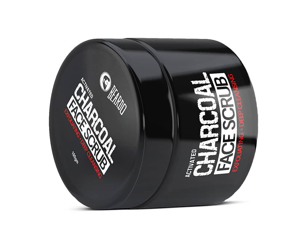 Beardo Activated Charcoal Face Scrub | Grocsy