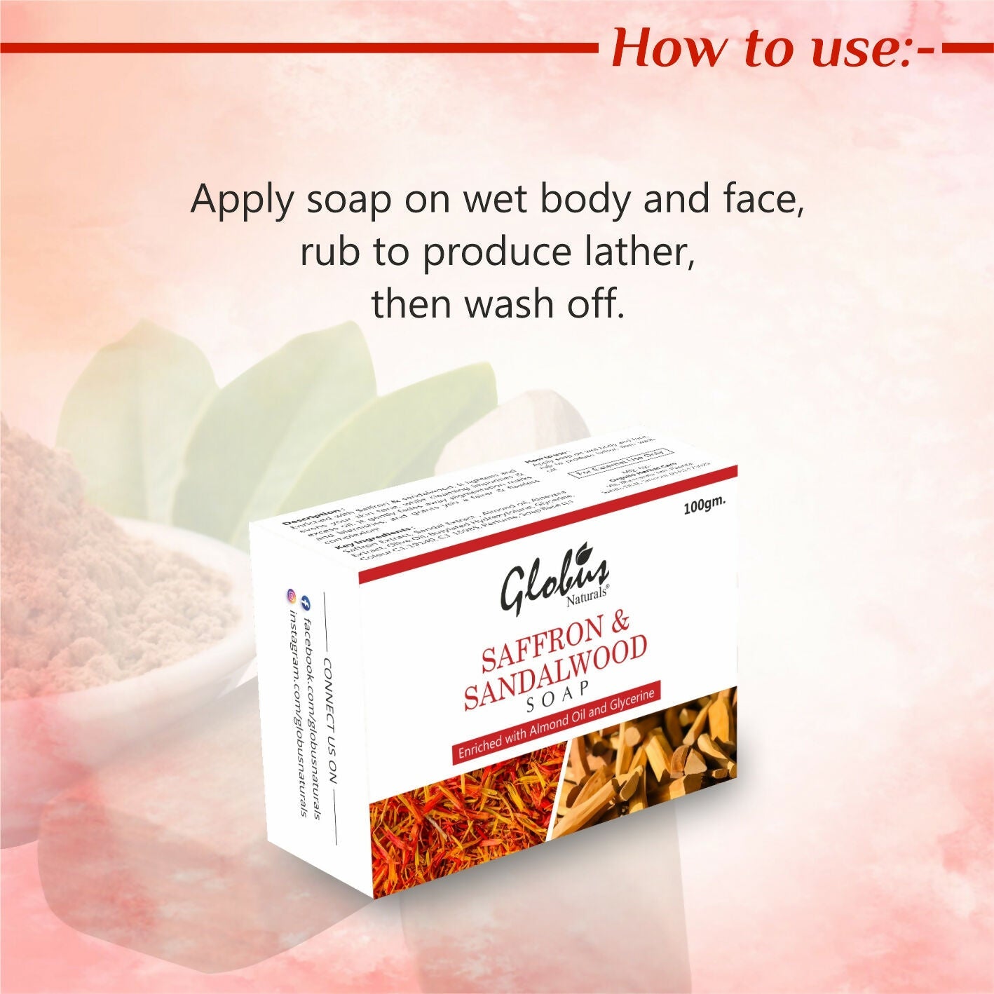 Globus Naturals Sandalwood Soap | Grocsy