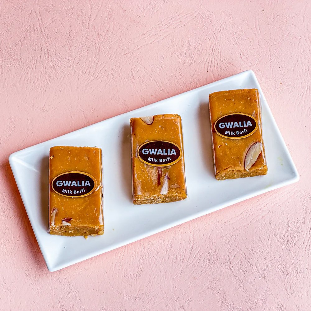 Gwalia Sweets Milk Barfi | Grocsy