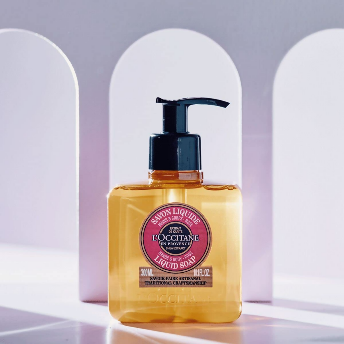 L'Occitane Shea Butter Rose Liquid Soap | Grocsy