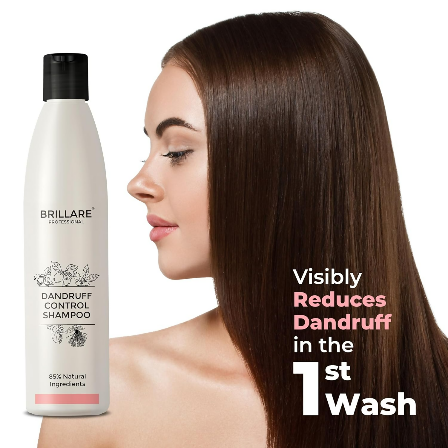 Brillare Dandruff Control Shampoo | Grocsy