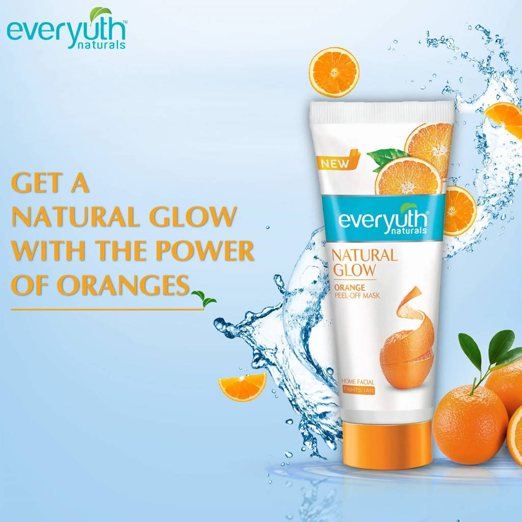Everyuth Naturals Glow Orange Peel Off Mask | Grocsy