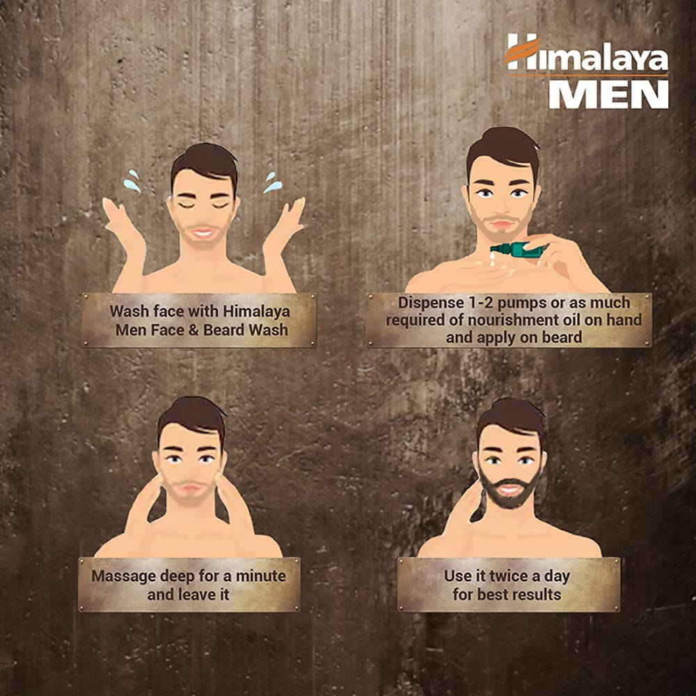 Himalaya Men Beard Daily Nourish Oil | Grocsy