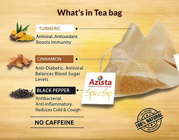 Azista Spice Sip Refreshing Spice Tea | Grocsy