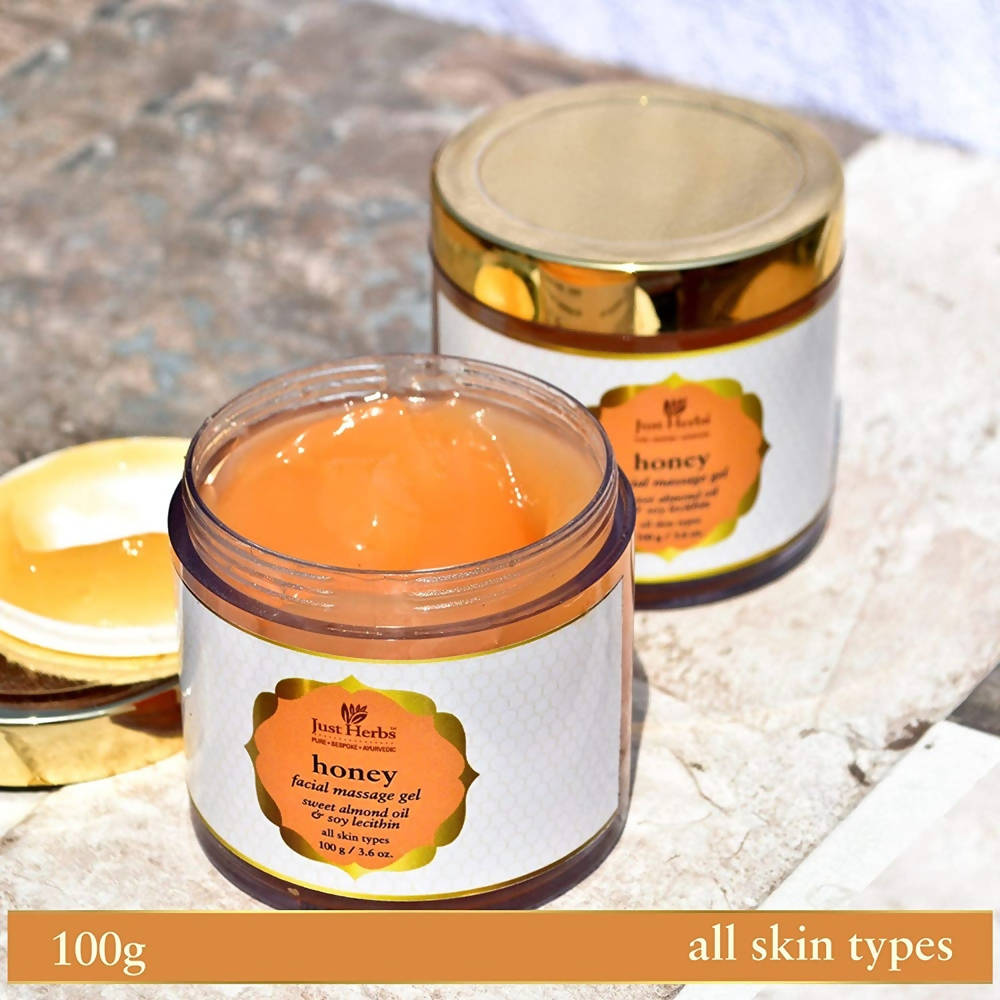 Just Herbs Honey Facial Massage Gel | Grocsy