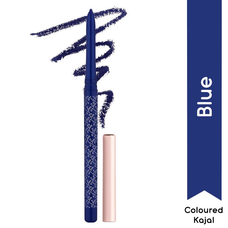 Kay Beauty By Katrina Kaif 24HR Coloured Matte Kajal - Blue | Grocsy