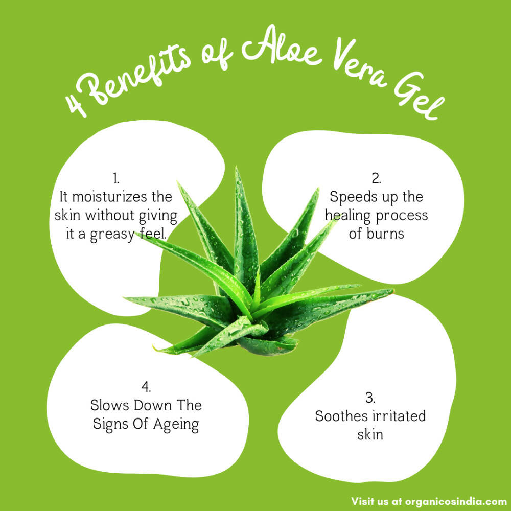Organicos Aloevera Face Gel | Grocsy