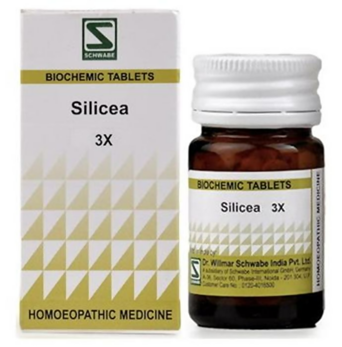 Dr. Willmar Schwabe India Silicea Biochemic Tablets | Grocsy