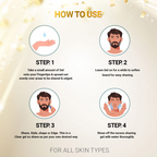 NishMan Fresh Active Shaving Gel Moisturizing Effect - Gold One | Grocsy