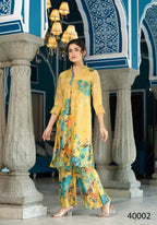 Designer Stylish Mehandi Pure Muslin Stitched Suit - Apoorva | Grocsy