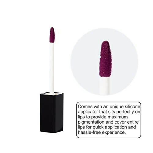 FLiCKA Set and Attack Liquid Matte Lipstick 13 Hot Ticket - Purple | Grocsy
