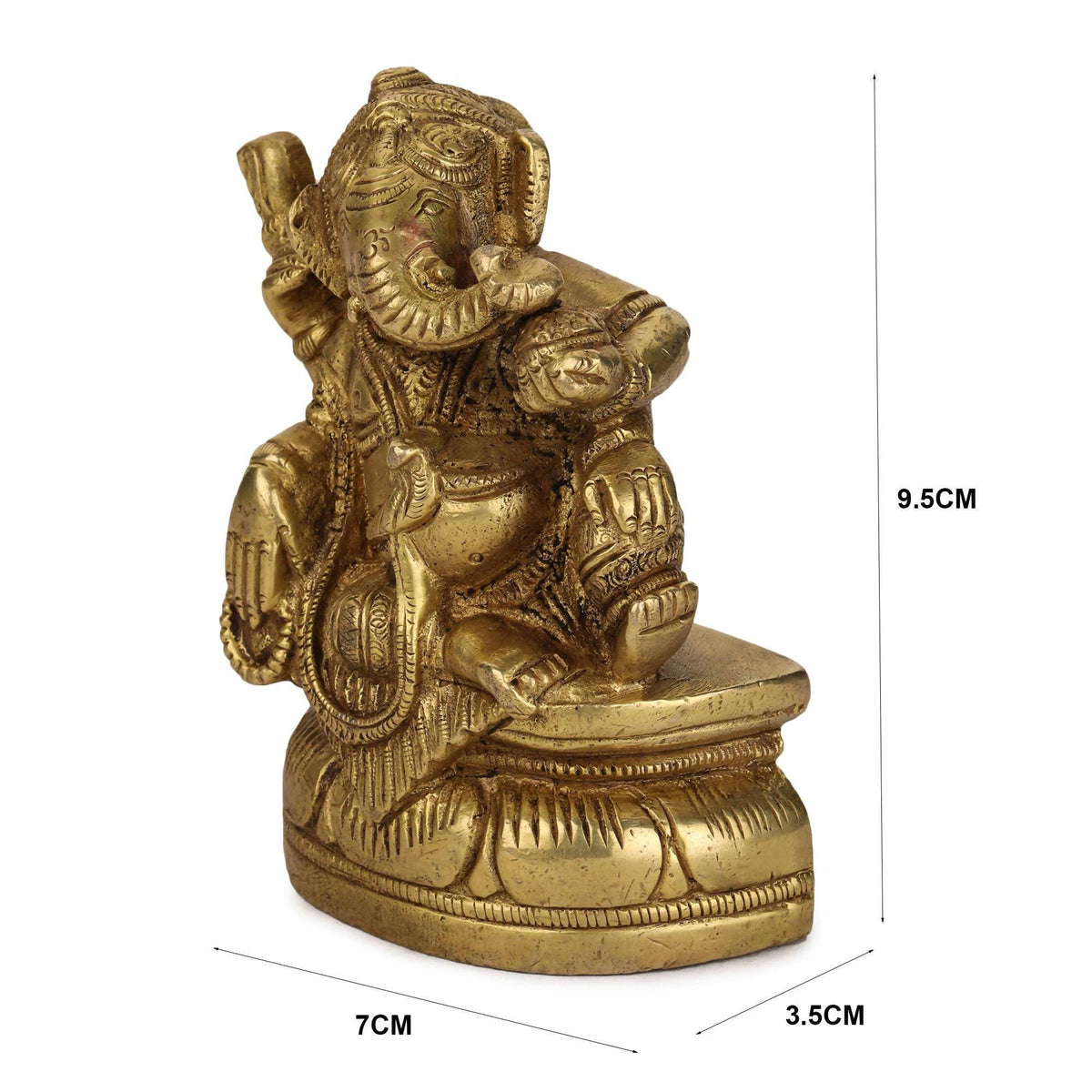 Devlok Resting Ganesha Idol | Grocsy