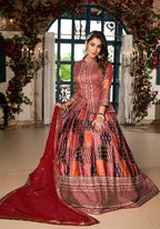 Women's Wedding Traditional Multi Dull Satin Lehenga Choli - Kaushlya | Grocsy
