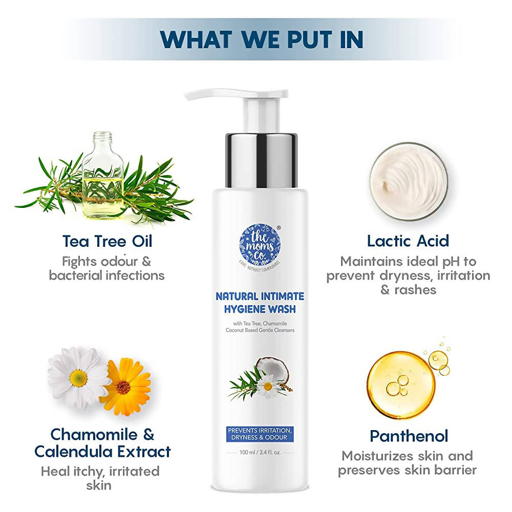 The Moms Co Natural Intimate Hygiene Body Wash | Grocsy