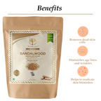 Wild Organic Sandalwood Powder For Skin And Body Pack | Grocsy