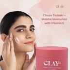 Clayco Tsubaki + Matcha Moisturizer With Vitamin C | Grocsy