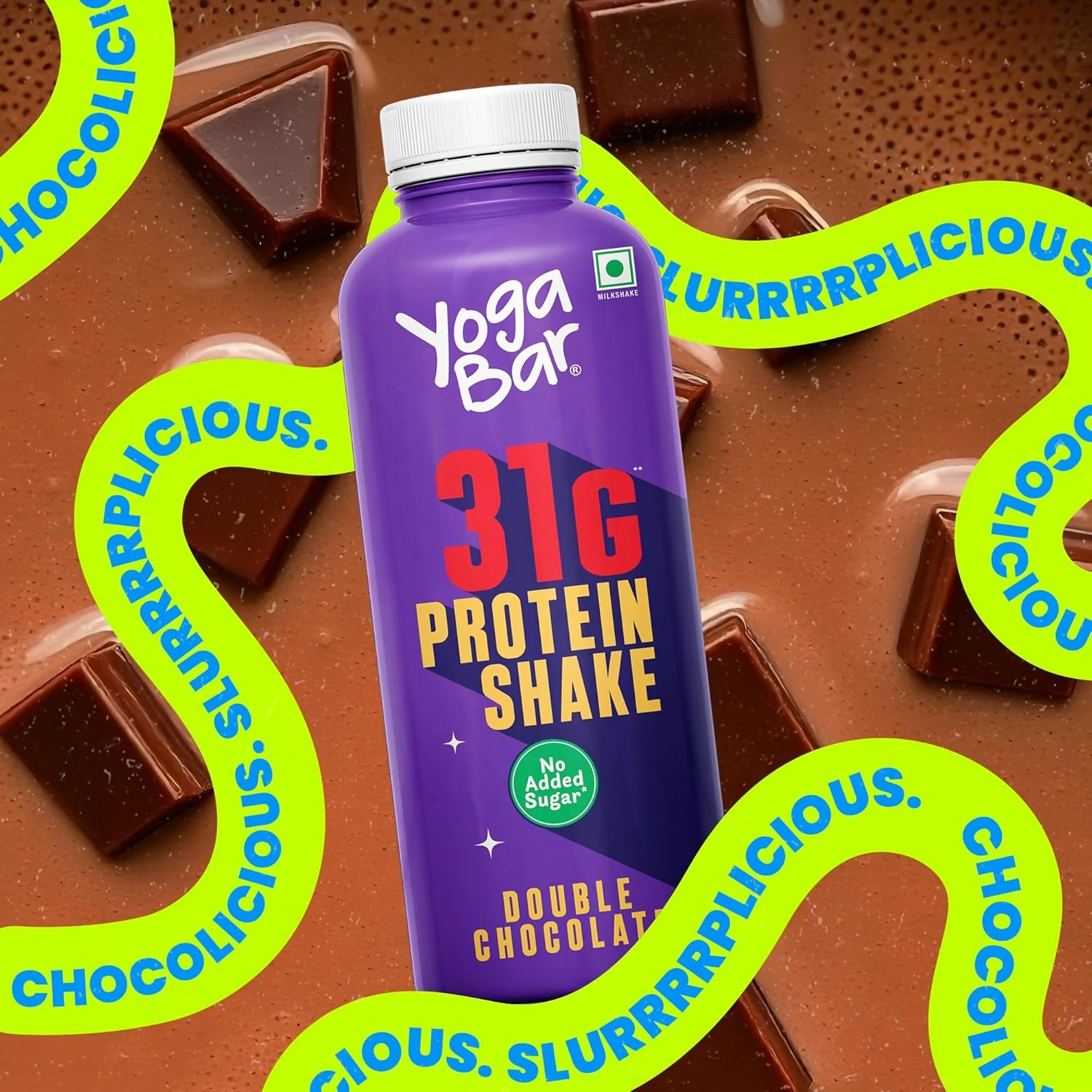 Yoga Bar 31G Protein Shake - Double Chocolate | Grocsy