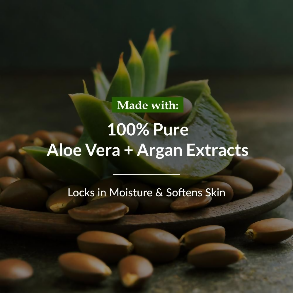 Lotus Botanicals 100% Aloe & Argan Body Lotion | Grocsy