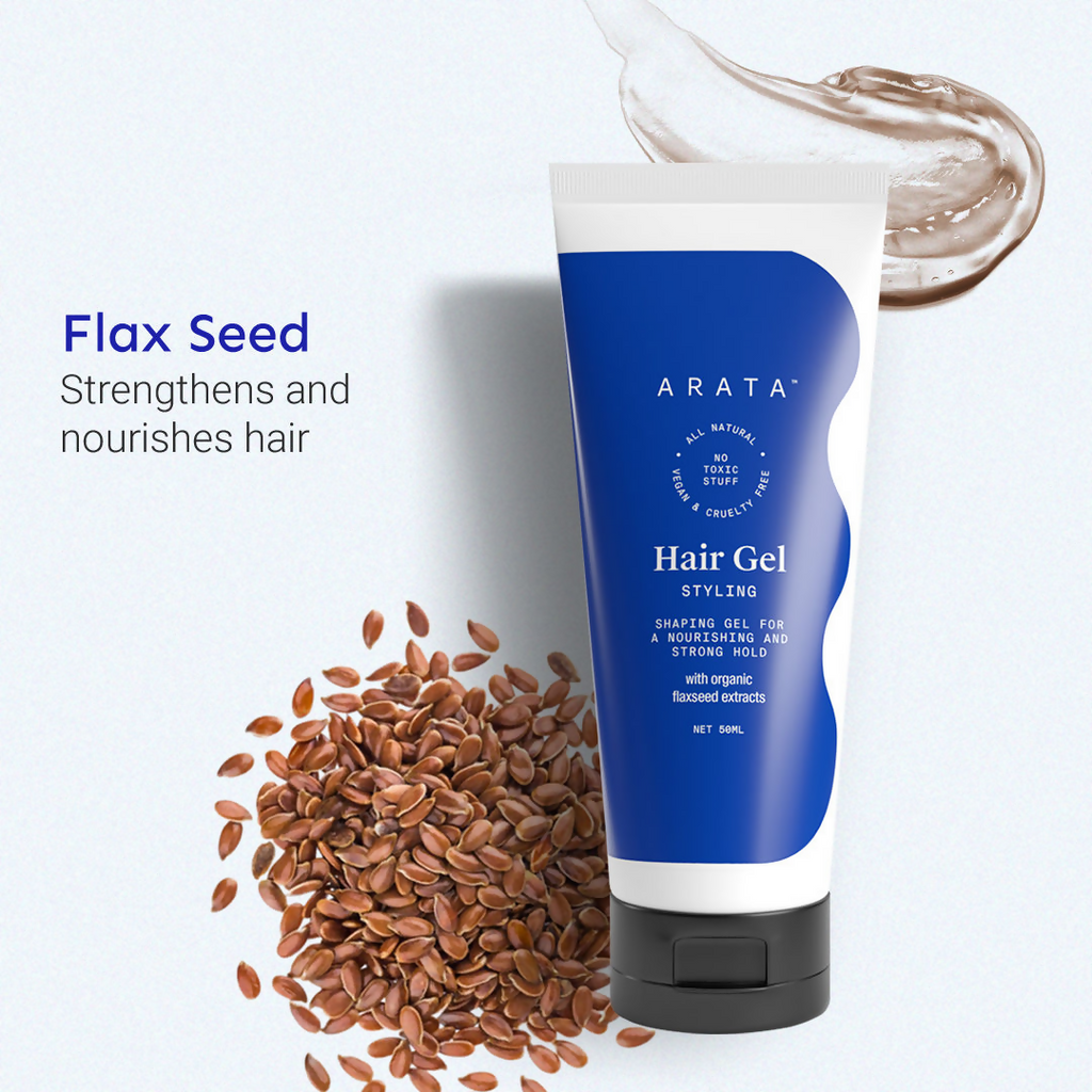 Arata Styling Hair Gel For Strong Hold & Definition Adds Texture & Control | Grocsy