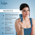 Bake 10% Azelaic Acid + 5% Tranexamic Acid Pigmentation Corrector Cream | Grocsy