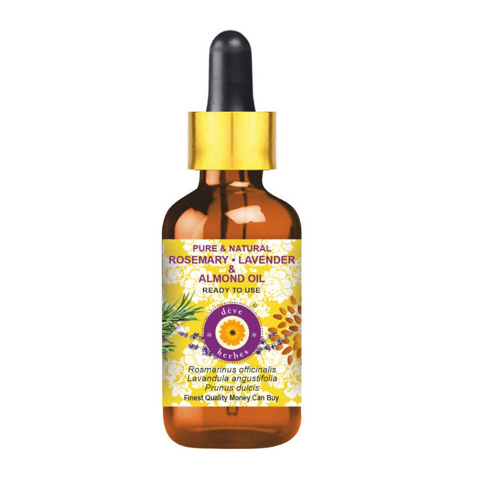 Deve Herbes Pure And Natural Rosemary & Almond Oil | Grocsy