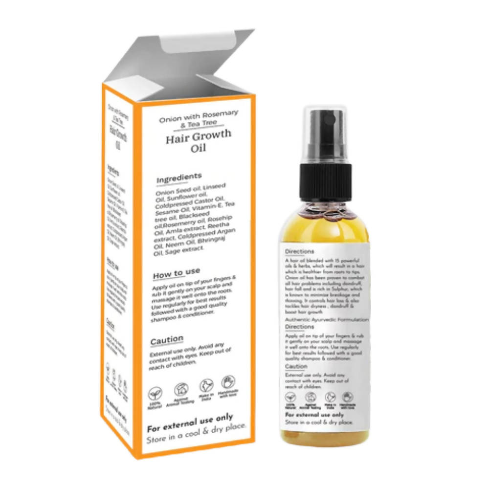 Sage Apothecary Onion Hair Oil | Grocsy