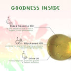 FOY Naturals 24 Element Hair Oil For Greying Hair | Grocsy