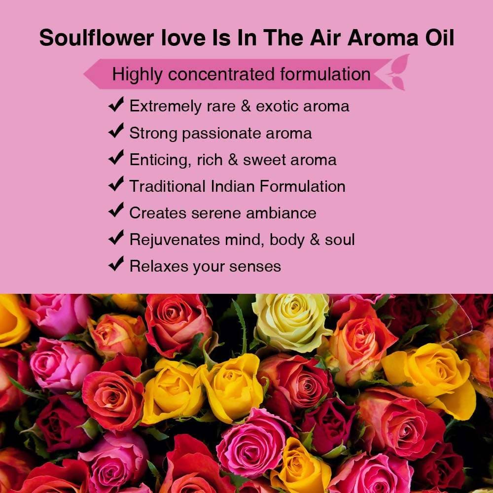 Soulflower Love Is In The Air Aroma Oil | Grocsy