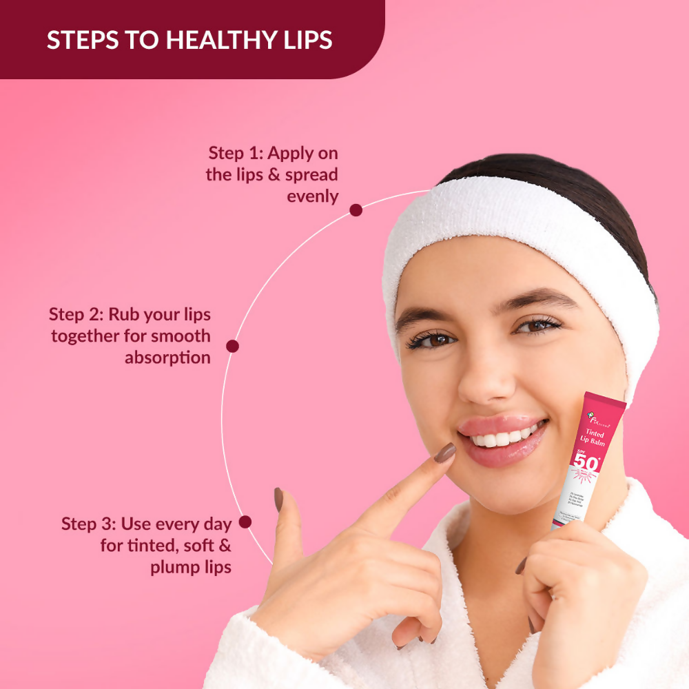 Fixderma 4% Kojic Acid Tinted Lip Balm SPF 50+ | Grocsy