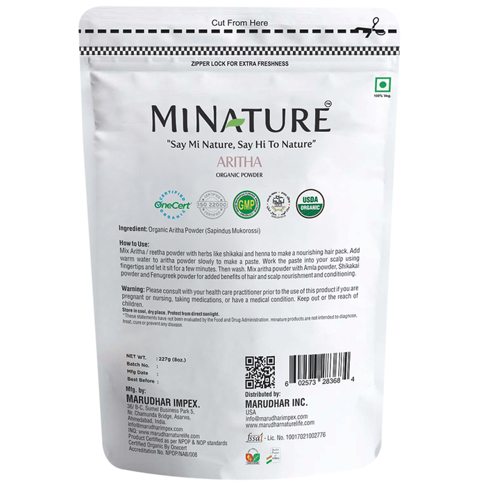 Minature Aritha Organic Powder | Grocsy