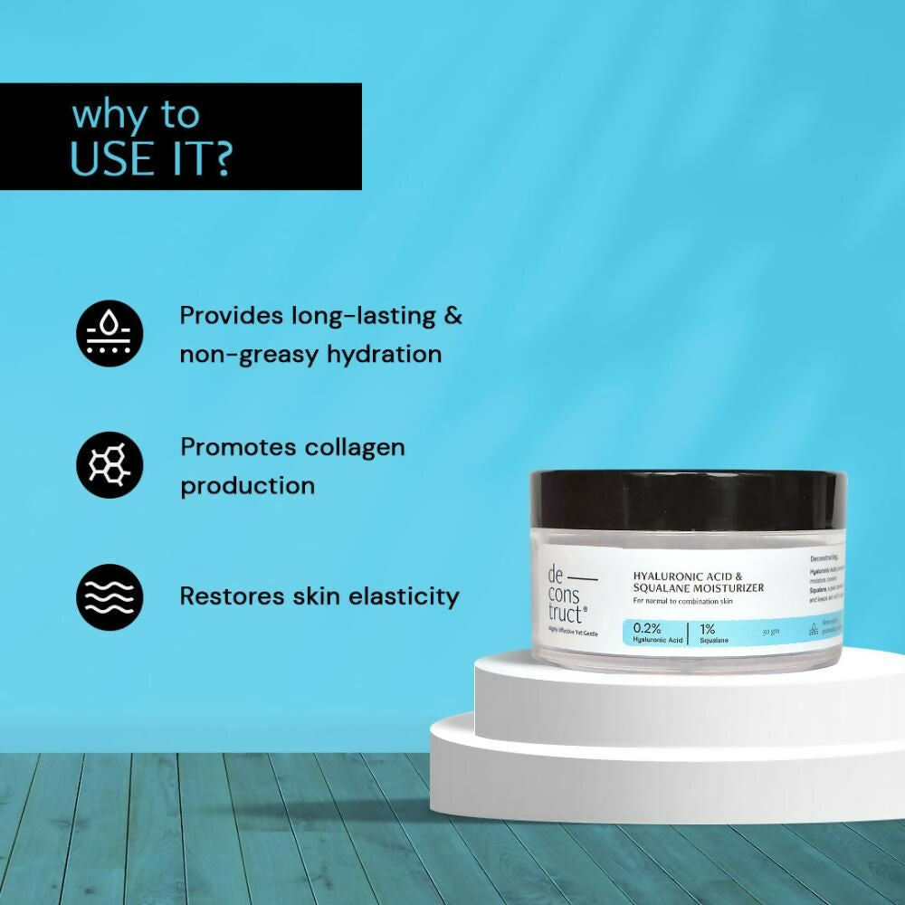 Deconstruct Hyaluronic Acid Moisturizer For Non-Greasy Hydration | Grocsy