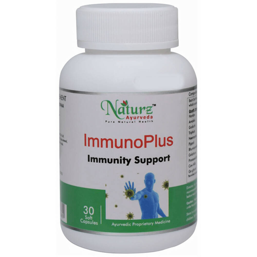 Naturz Ayurveda Immunoplus Capsules | Grocsy