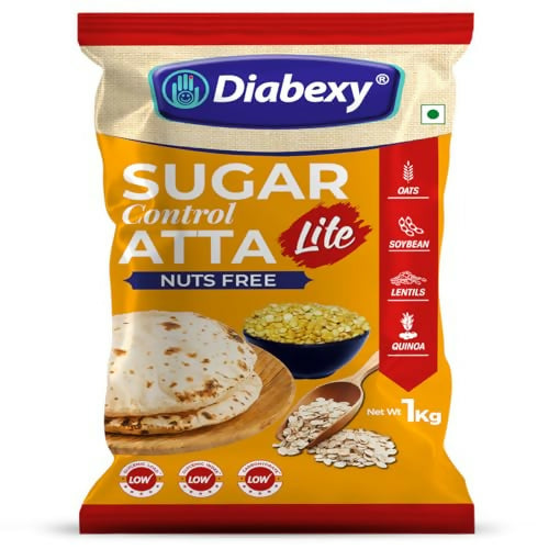 Diabexy Atta Sugar Control Lite Nuts Free for Diabetics | Grocsy