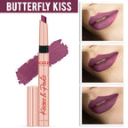 Jaquline USA Kisses & Pouts Transfer Proof Matte Lipstick - Butterfly Kiss 02 | Grocsy