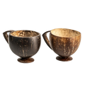 Thenga Coconut Shell Teacup - Brown | Grocsy