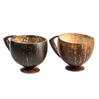 Thenga Coconut Shell Teacup - Brown | Grocsy