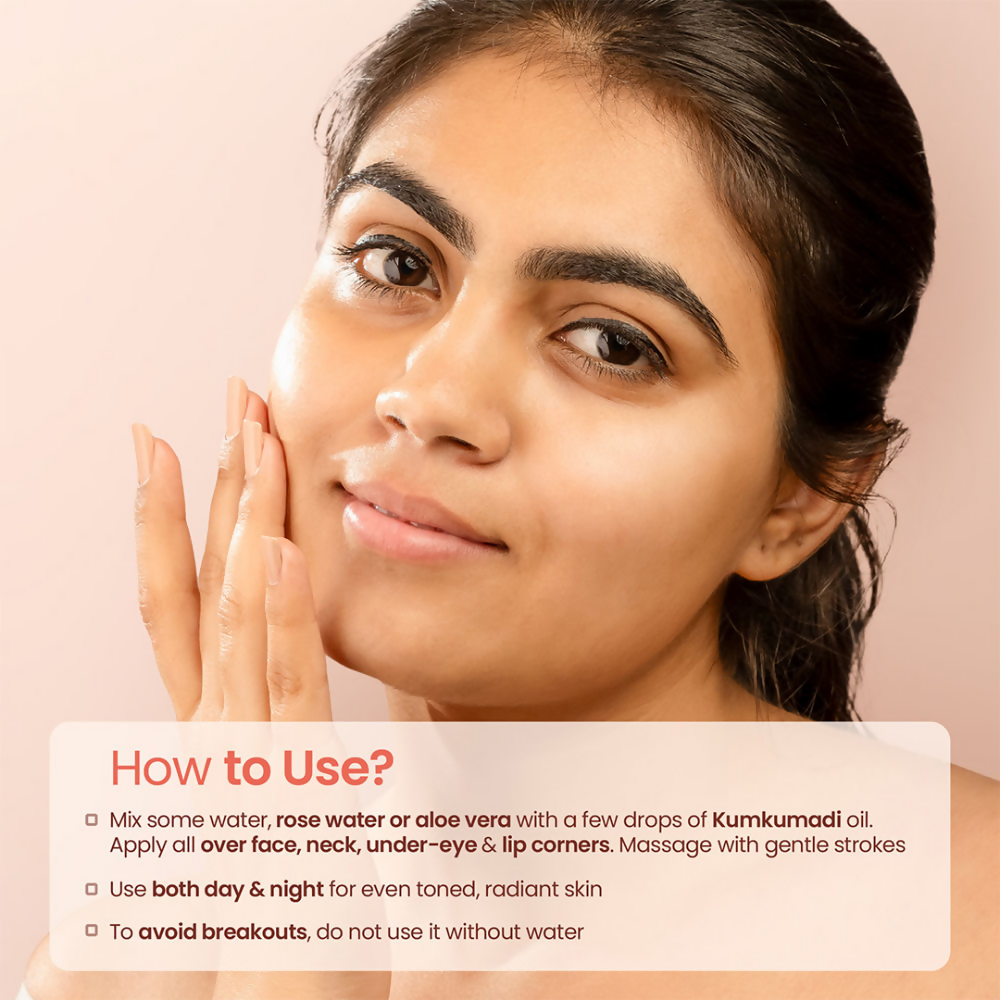 Nat Habit 100% Taila-Paka Kumkumadi Tailam Face Oil | Grocsy
