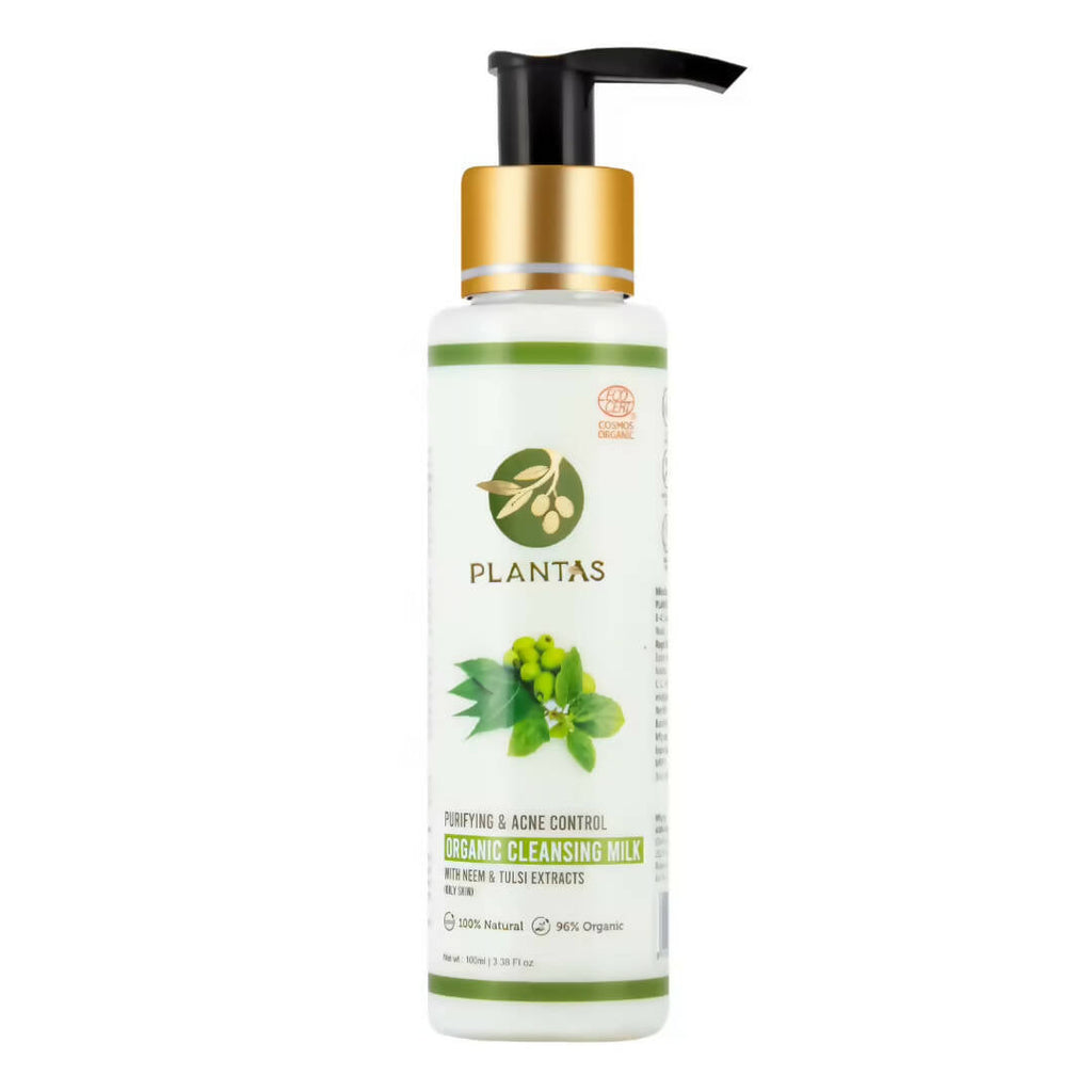 Plantas Purifying & Acne Control Organic Cleansing Milk | Grocsy