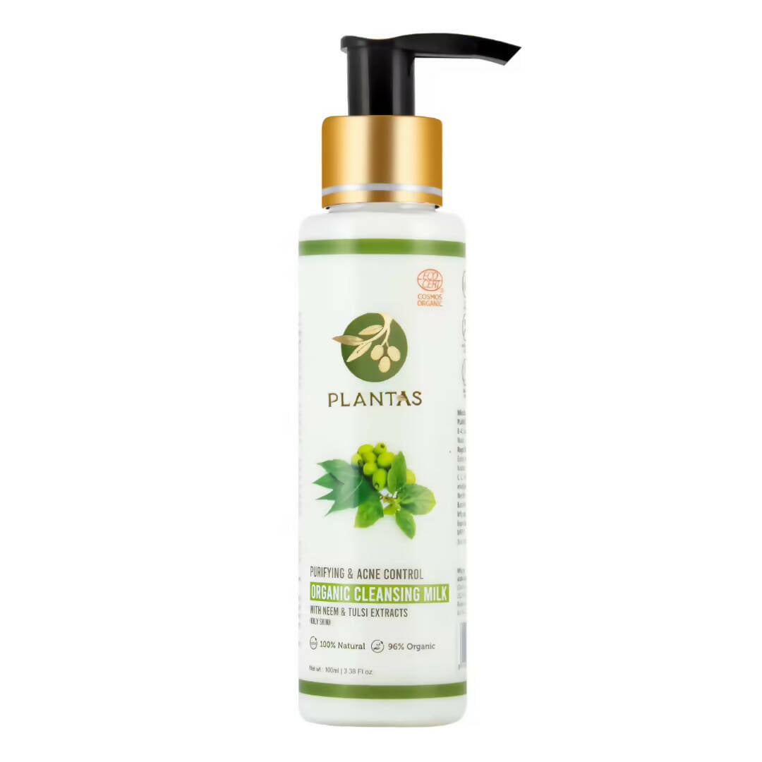 Plantas Purifying & Acne Control Organic Cleansing Milk | Grocsy