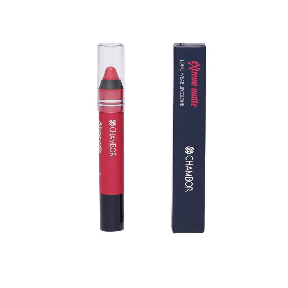 Chambor Hottie Pink 13 Extreme Matte Long Wear Lip Colour | Grocsy
