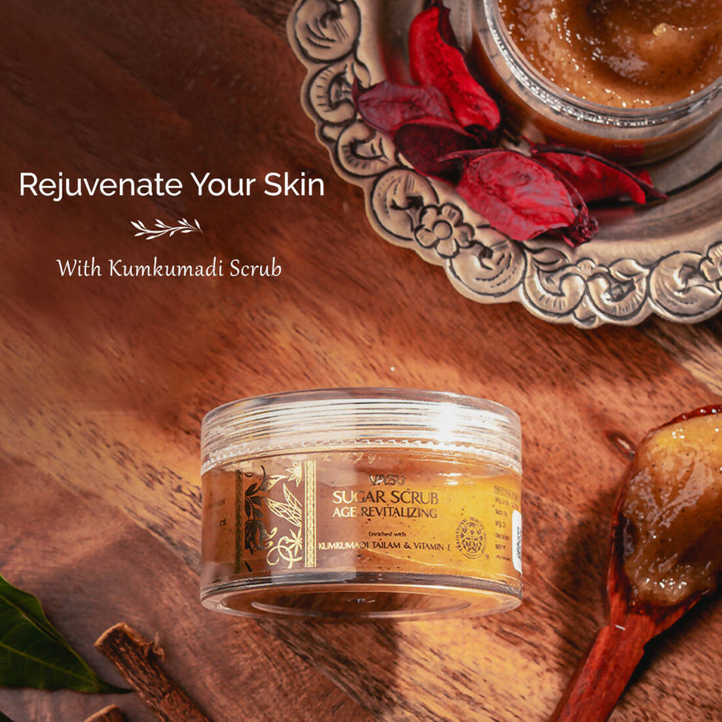 Vasu Healthcare Age Revitalizing Sugar Scrub | Grocsy