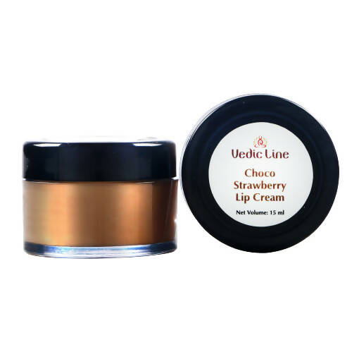 Vedic Line Choco Strawberry Lip Cream | Grocsy