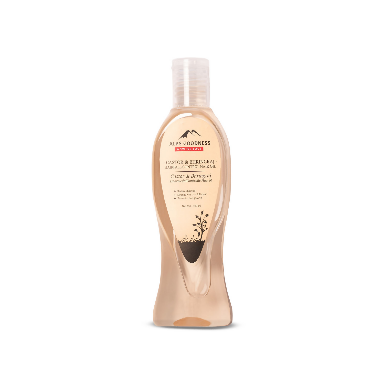 Alps Goodness Castor & Bhringraj Hairfall Control Hair Oil | Grocsy