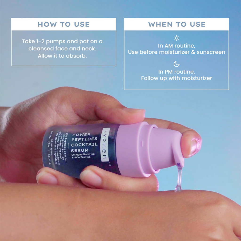 Hyphen 10% Power Peptide Cocktail Serum | Grocsy
