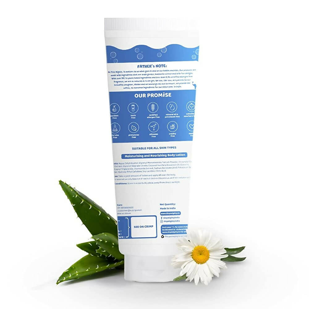 Tiny Mighty 100% Plant Based And Natural Baby Lotion | Grocsy