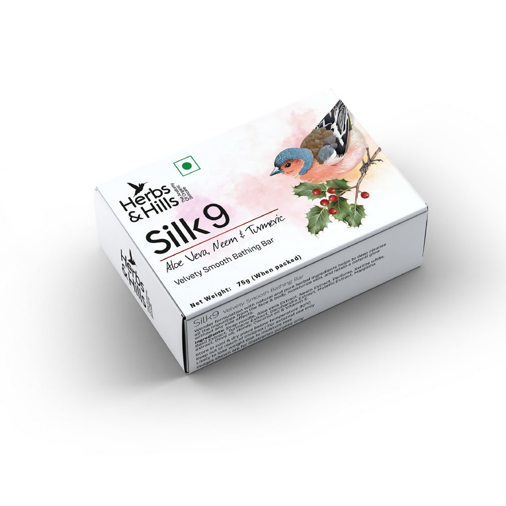 Herbs & Hills Silk9 Velvety Smooth Bathing Bar | Grocsy