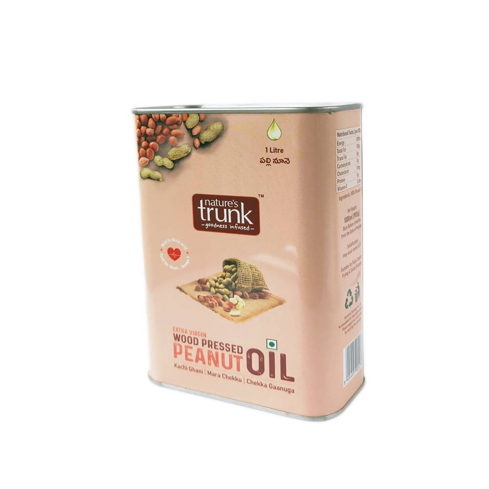 Nature's Trunk Extra Virgin Woodpressed Peanut oil | Grocsy