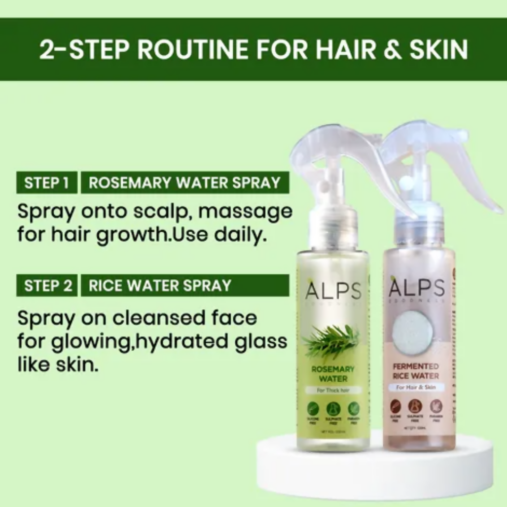 Alps Goodness Hair Growth & Glass Skin Duo | Grocsy