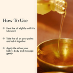 Old School Rituals Handmade By Grandmas Baby Massage Oil | Grocsy