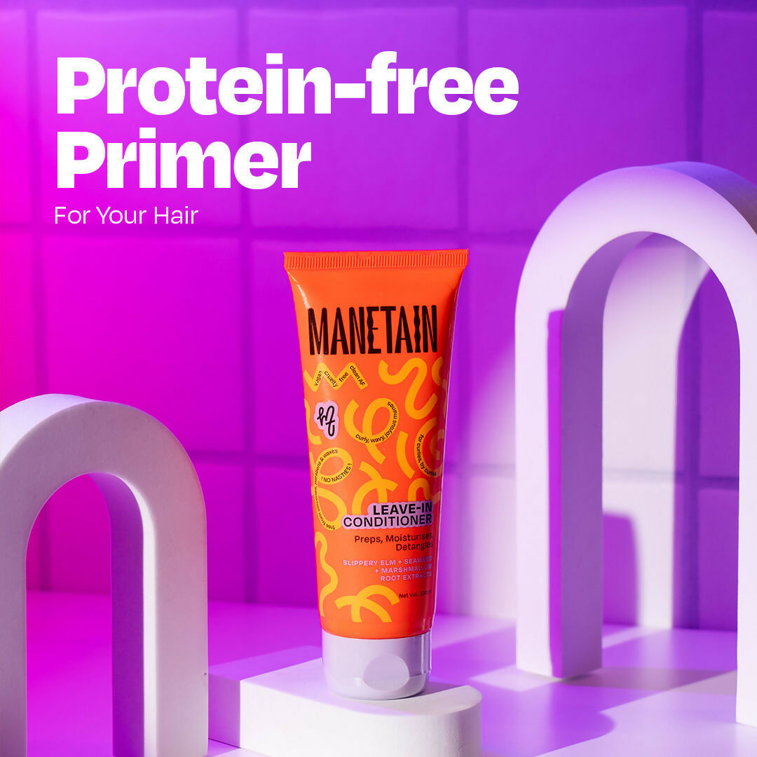Manetain Leave-In Conditioner For Curly Hair | Grocsy